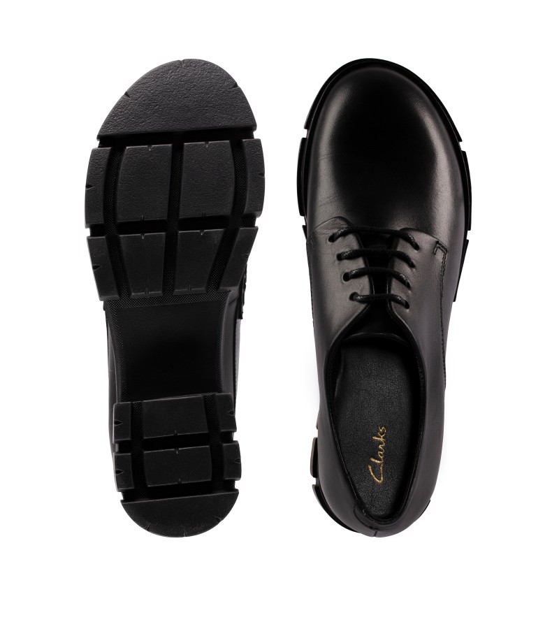 Clarks - Teala Lace Black Leather